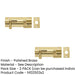 PACK Premium Brass Heavy Necked Barrel Bolts Enhanced Security 100x38mm Door Bolt (1)-1
