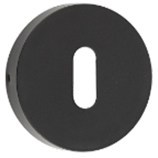 Stylish Matt Black Escutcheon 52mm Durable Zinc Stainless Steel Hole Cover