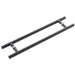 Matt Black Back Back Pull Handle 600mm Stylish Durable Door Handle