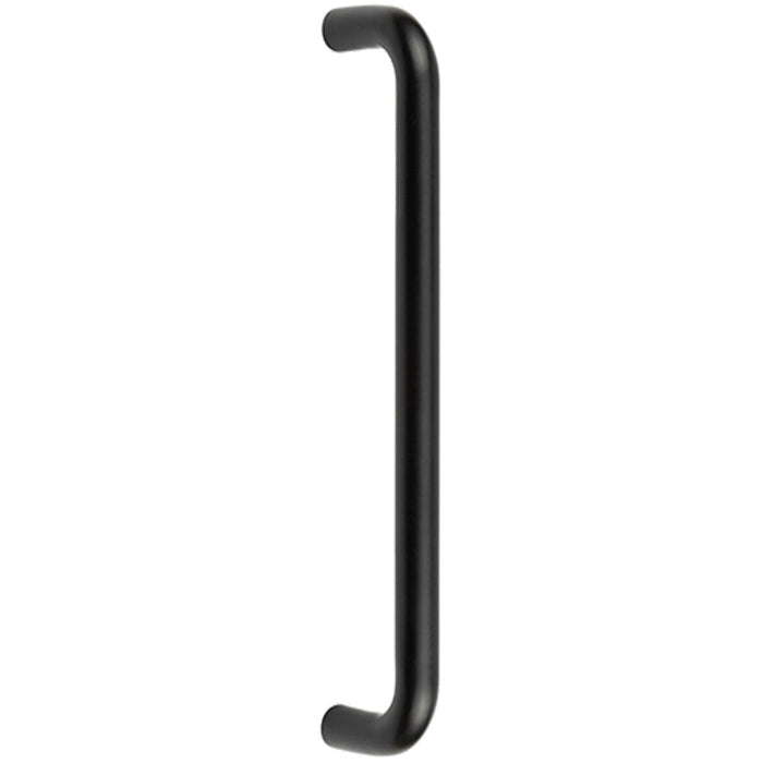 Shape Matt Black Pull Handle Doors 300mm 19mm Durable Design Door Handle