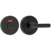 Matt Black Easy Turn Release 52mm Fire Doors Door Handle