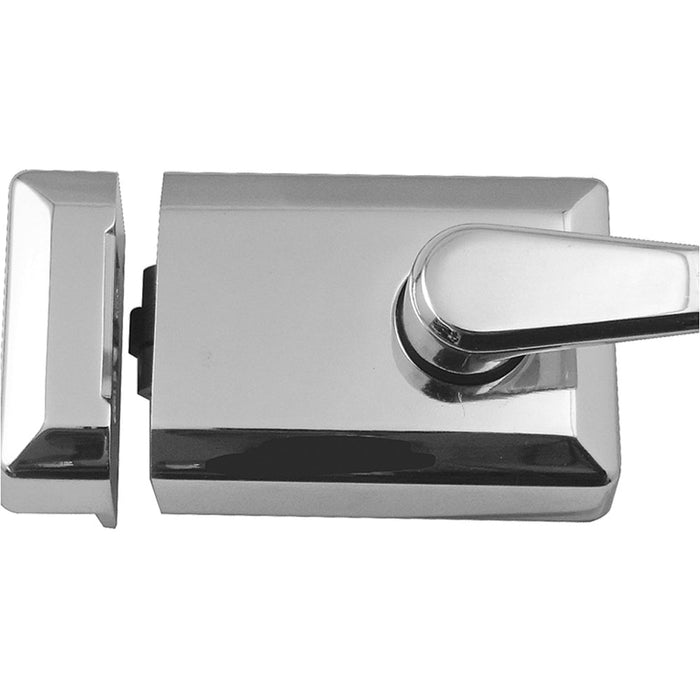 High-Quality 90mm Polished Chrome Roller Bolt Night Latches Enhanced Security Bolt Latch