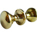 Elegant Polished Brass Oval Door Knob Sophisticated Interiors