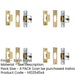 PACK Premium Rollerbolt Catch 41mm Satin Brass Finish Secure Closure-1