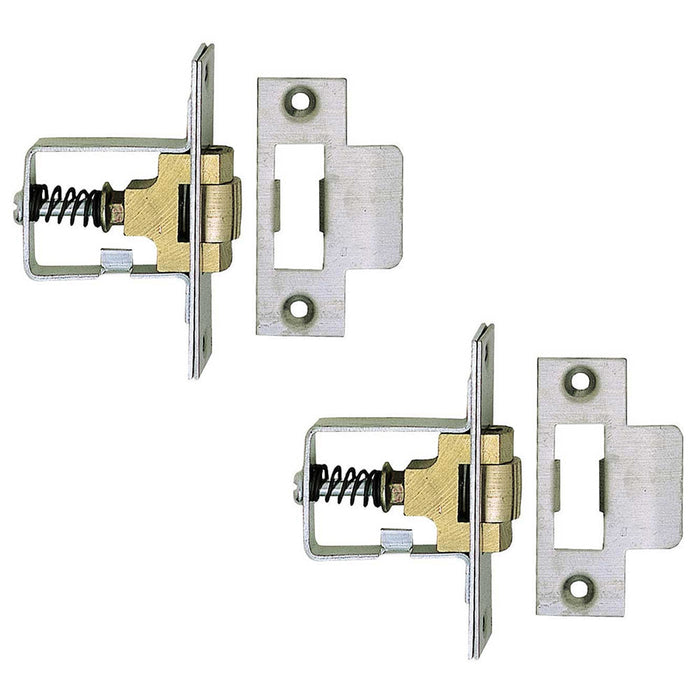 PACK Premium 41mm Satin Stainless Steel Rollerbolt Catch Secure Closure (1)