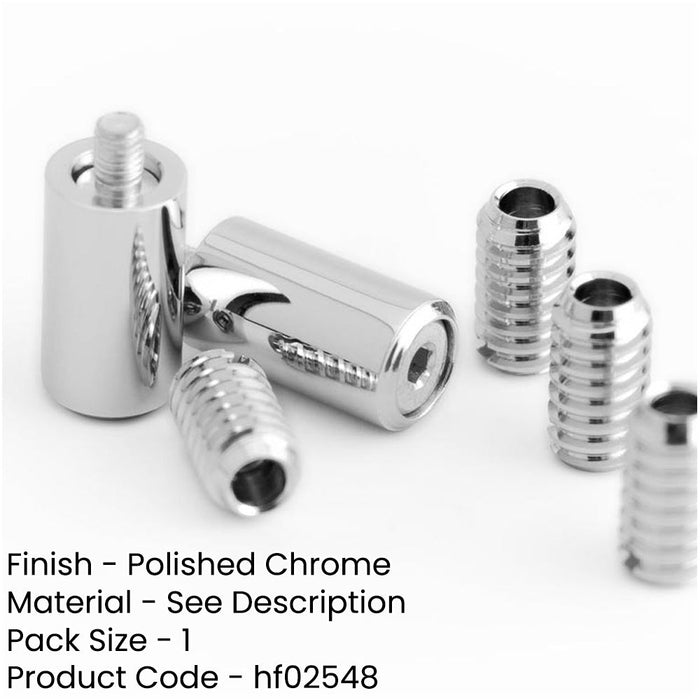 Polished Chrome Locking Sash Stop Secure Windows Window Fastener-1