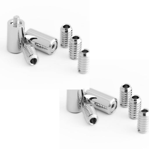 PACK Polished Chrome Locking Sash Stop Secure Windows Window Fastener (1)