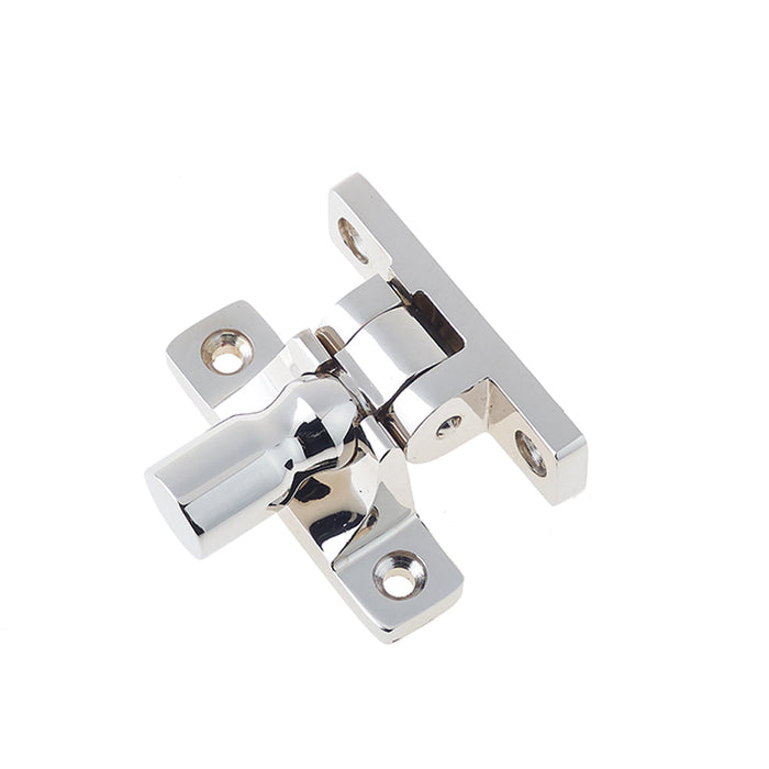 Stylish Polished Nickel Fasteners with Unique Pattern Window Fastener
