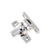 Stylish Polished Nickel Fasteners with Unique Pattern Window Fastener