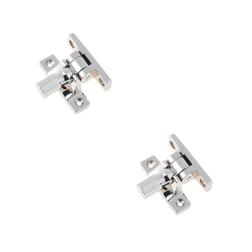 PACK Stylish Polished Nickel Fasteners Pattern Modern Interiors Window Fastener (1)