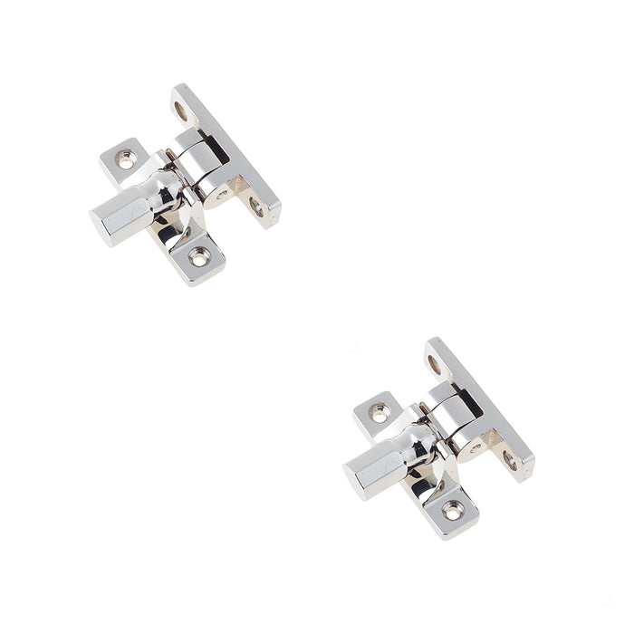 PACK Stylish Polished Nickel Fasteners Pattern Modern Interiors Window Fastener (1)