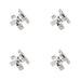 PACK Stylish Polished Nickel Fasteners Pattern Modern Interiors Window Fastener