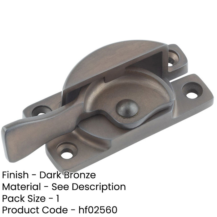 Stylish Dark Bronze Fasteners Windows Window Fastener-1