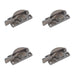 PACK Stylish Dark Bronze Fasteners Windows Window Fastener