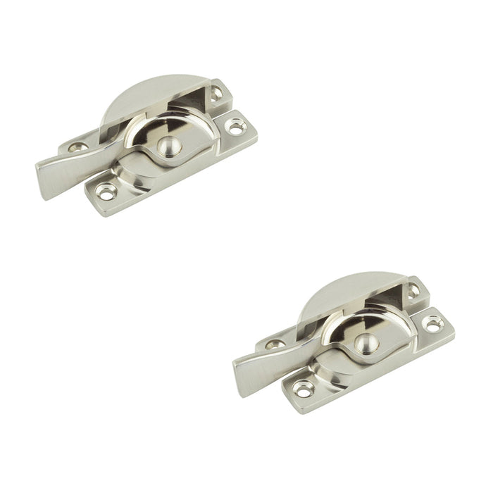 PACK Satin Nickel Fasteners Modern Windows Window Fastener (1)