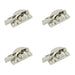 PACK Satin Nickel Fasteners Modern Windows Window Fastener