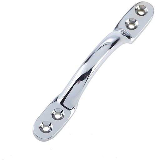 Premium 152mm Polished Chrome Sash Handle Windows Window Fastener