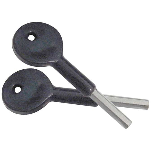 High-Quality 75mm Locking Sash Stop Keys Enhanced Security Window Fastener