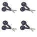 PACK High-Quality 75mm Locking Sash Stop Keys Enhanced Security Window Fastener