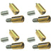 PACK Elegant Polished Brass Locking Sash Stop Enhanced Security Window Fastener