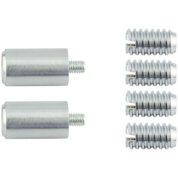 Satin Chrome Locking Sash Stop Enhanced Security Window Fastener