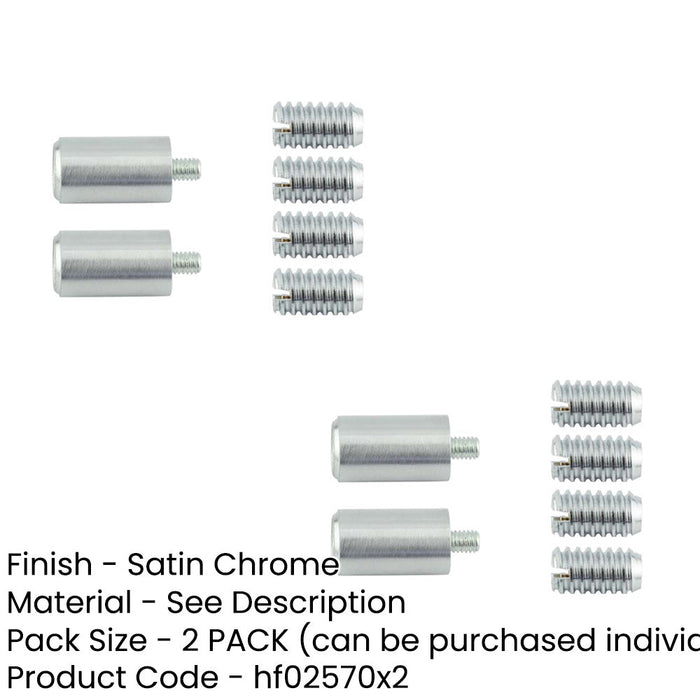 PACK Satin Chrome Locking Sash Stop Enhanced Security Window Fastener (1)-1