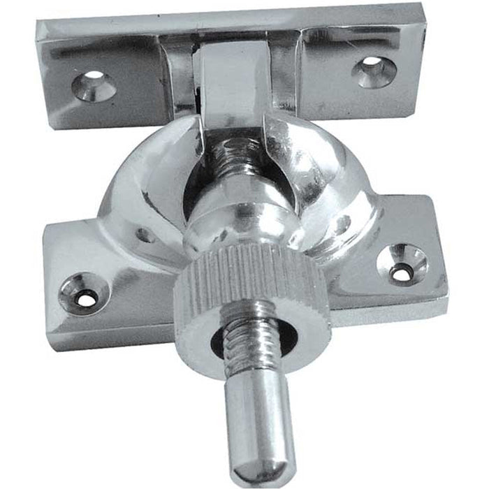 Durable Heavy Fasteners 57x22mm Polished Chrome Finish Window Fastener