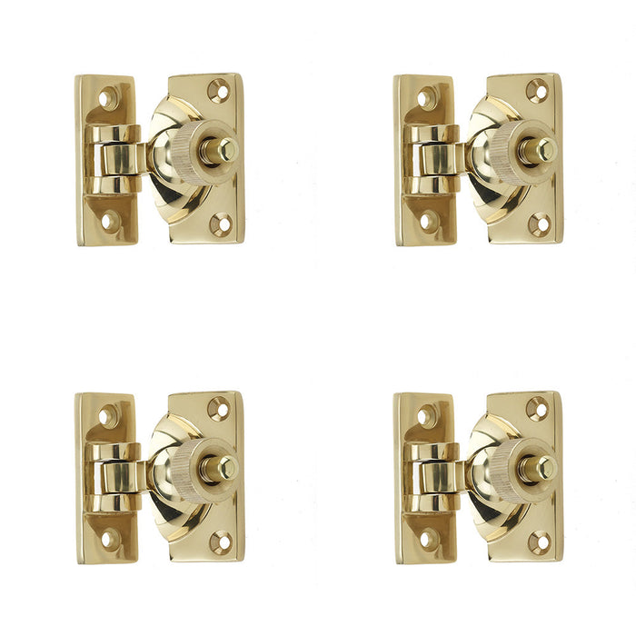 PACK Premium 55mm Polished Brass Fasteners Durable Projects Window Fastener