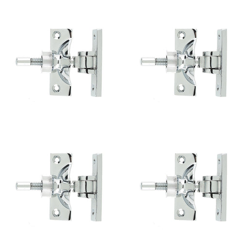 PACK Premium 55mm Polished Chrome Fasteners Modern Interiors Window Fastener