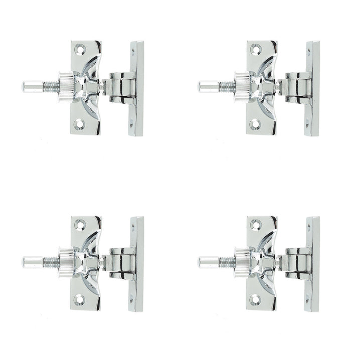 PACK Premium 55mm Polished Chrome Fasteners Modern Interiors Window Fastener