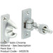 Premium 55mm Satin Chrome Fasteners Durable Construction Window Fastener-1