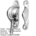 Durable 65mm Polished Chrome Narrow Locking Fasteners Secure Assembly Window Fastener-1