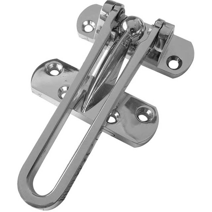 Premium Polished Chrome Security Door Guards Enhanced Protection Door Guard