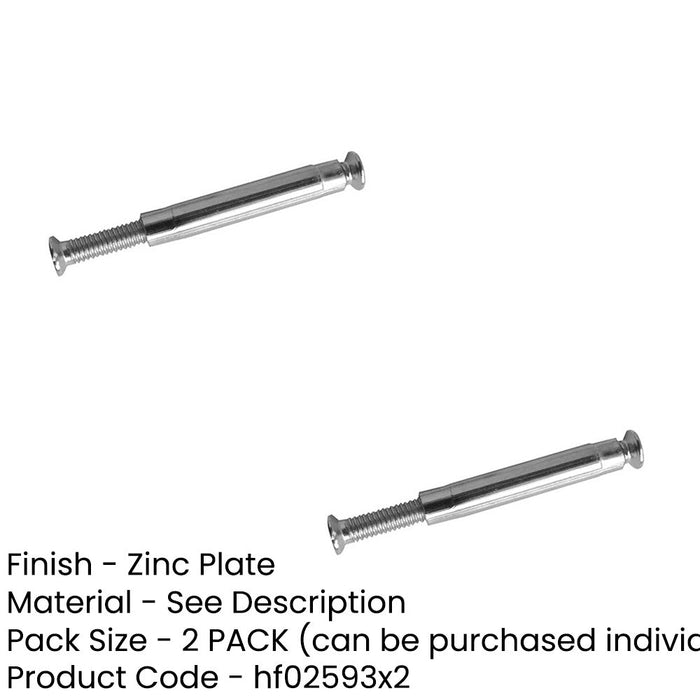 PACK Durable Back Back Fixings Lever Rose Door Handle Fixing (1)-1