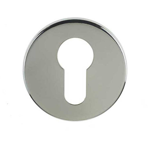 Premium Polished Stainless Steel Euro Profile Escutcheons 52x5mm Grade Hole Cover