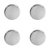 PACK High-Quality Polished Stainless Steel Escutcheons 52x8mm Grade Hole Cover
