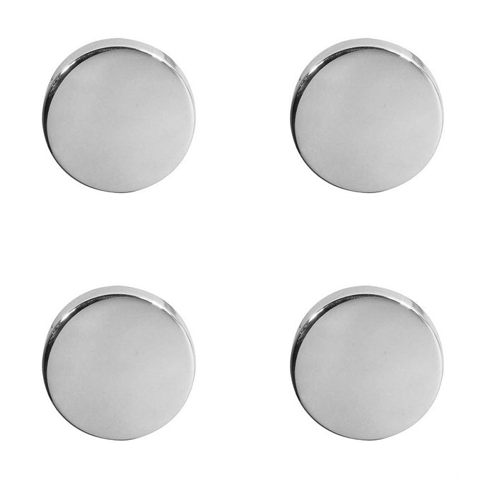 PACK Polished Stainless Steel Escutcheons 52x5mm Grade Durable Finishing Hole Cover