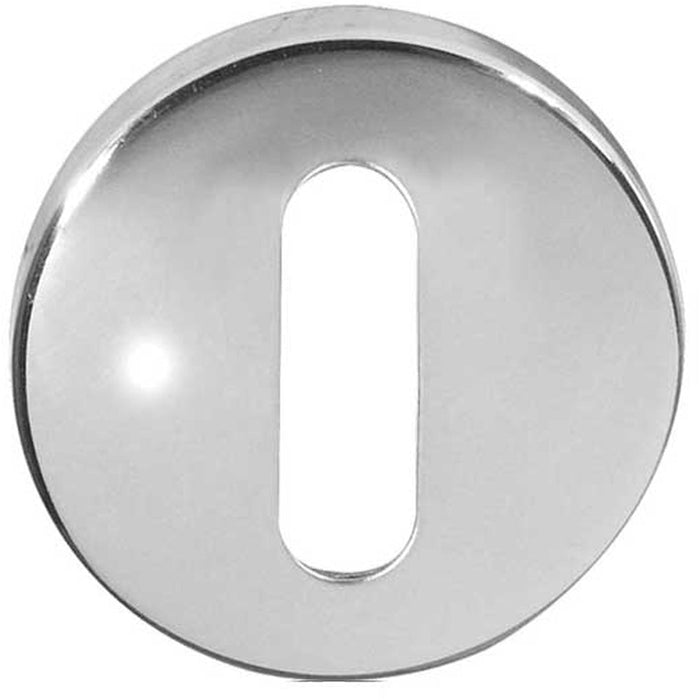Premium Stainless Steel Keyway Escutcheons Grade 304, 52x5mm, Satin Finish Hole Cover