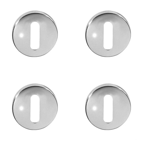 PACK Premium Stainless Steel Escutcheons 52x8mm Grade Satin Finish Hole Cover