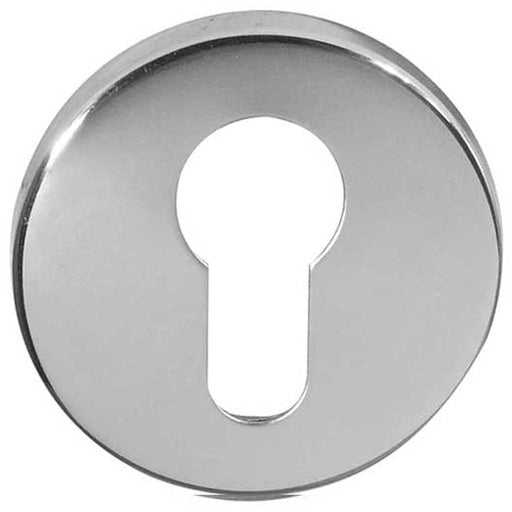 Premium Satin Stainless Steel Euro Profile Escutcheons Grade 304, 52x8mm Hole Cover