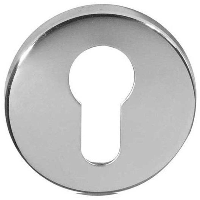 Satin Stainless Steel Euro Profile Escutcheons 52x8mm Grade Premium Quality Hole Cover