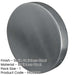 Durable Stainless Steel Blank Escutcheons Grade 52x8mm Satin Finish Hole Cover-1