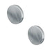 PACK Premium Satin Stainless Steel Door Escutcheons 52x8mm Grade Hole Cover (1)