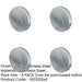PACK Premium Satin Stainless Steel Door Escutcheons 52x8mm Grade Hole Cover-1