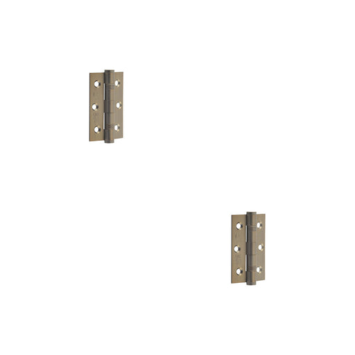PACK Premium Stainless Steel Grade Ball Bearing Hinge Antique Brass Finish, 76x50mm Door Hinges (1)