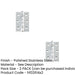 PACK Premium Stainless Steel Grade Ball Bearing Hinge 76mm 50mm Polished Finish Door Hinges (1)-1