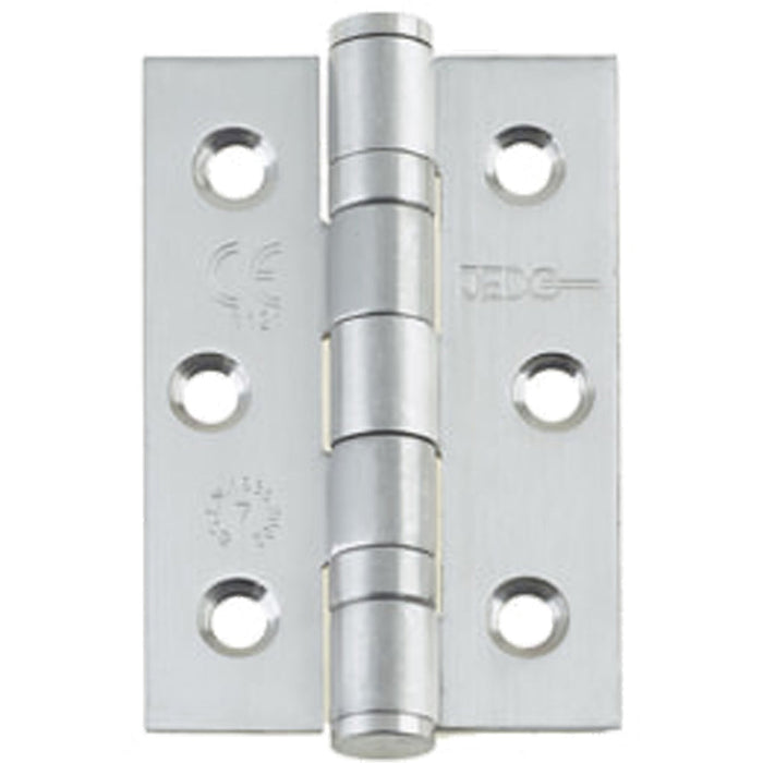 Durable Stainless Steel Grade Ball Bearing Hinge 76x50mm Satin Finish Door Hinges