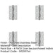 PACK Polished Stainless Steel Grade Washered Hinge 76x50mm Durable Stylish Door Hinges-1