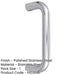 Durable Stainless Steel 19mm Shape Pull Handle Grade with Polished Finish Door Handle-1