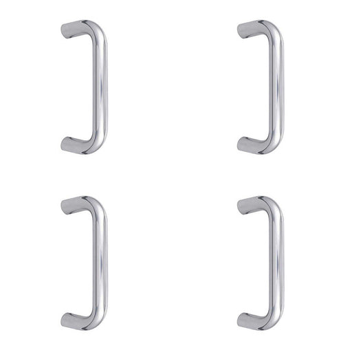 PACK Durable Stainless Steel 19mm Shape Pull Handle Grade with Polished Finish Door Handle